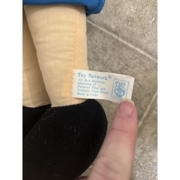 Rare Vintage 15" Plush Toy Network Alvin & The Chipmunks Simon doll - Picture 2 of 8